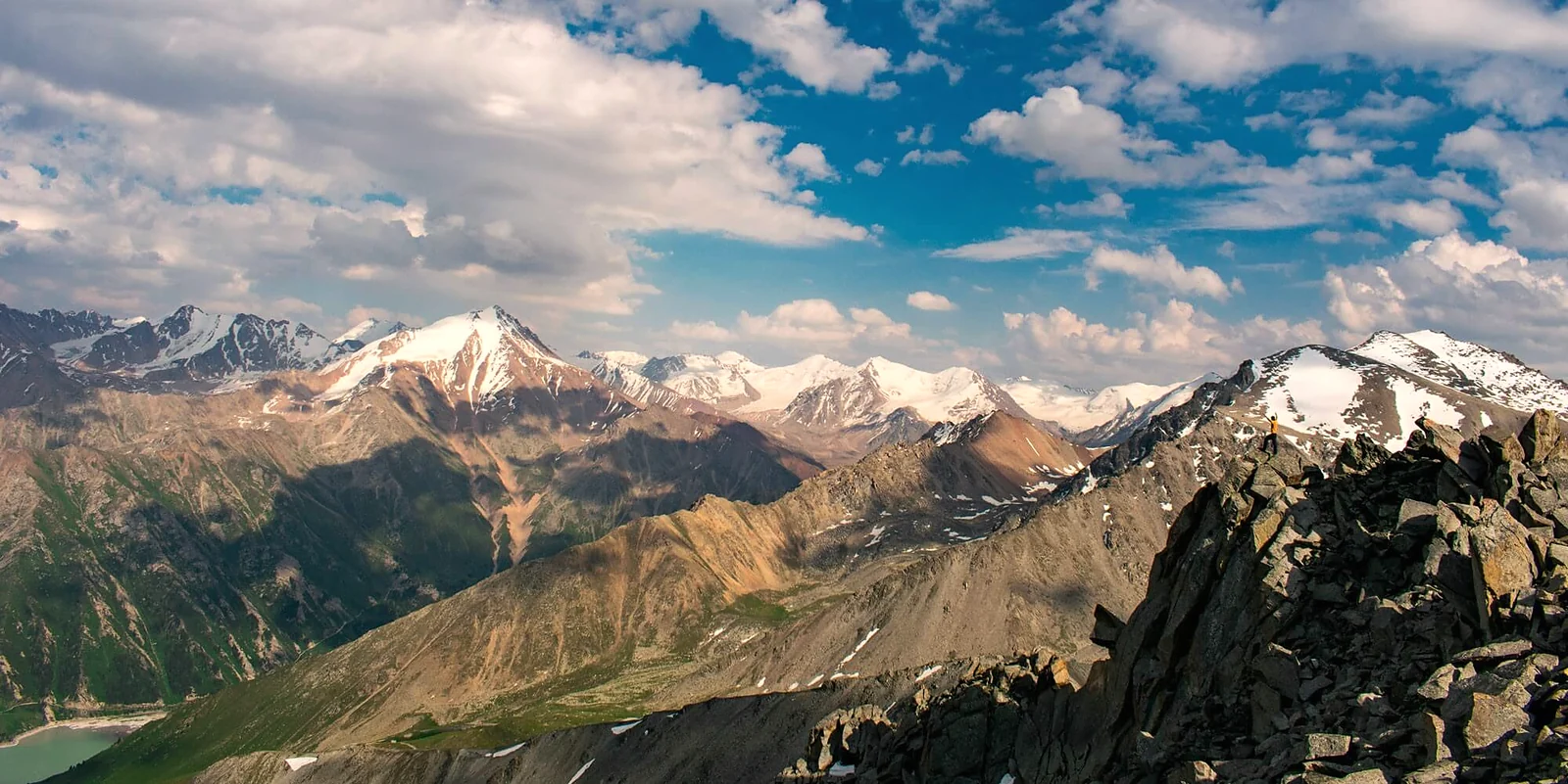 Снег панорама
